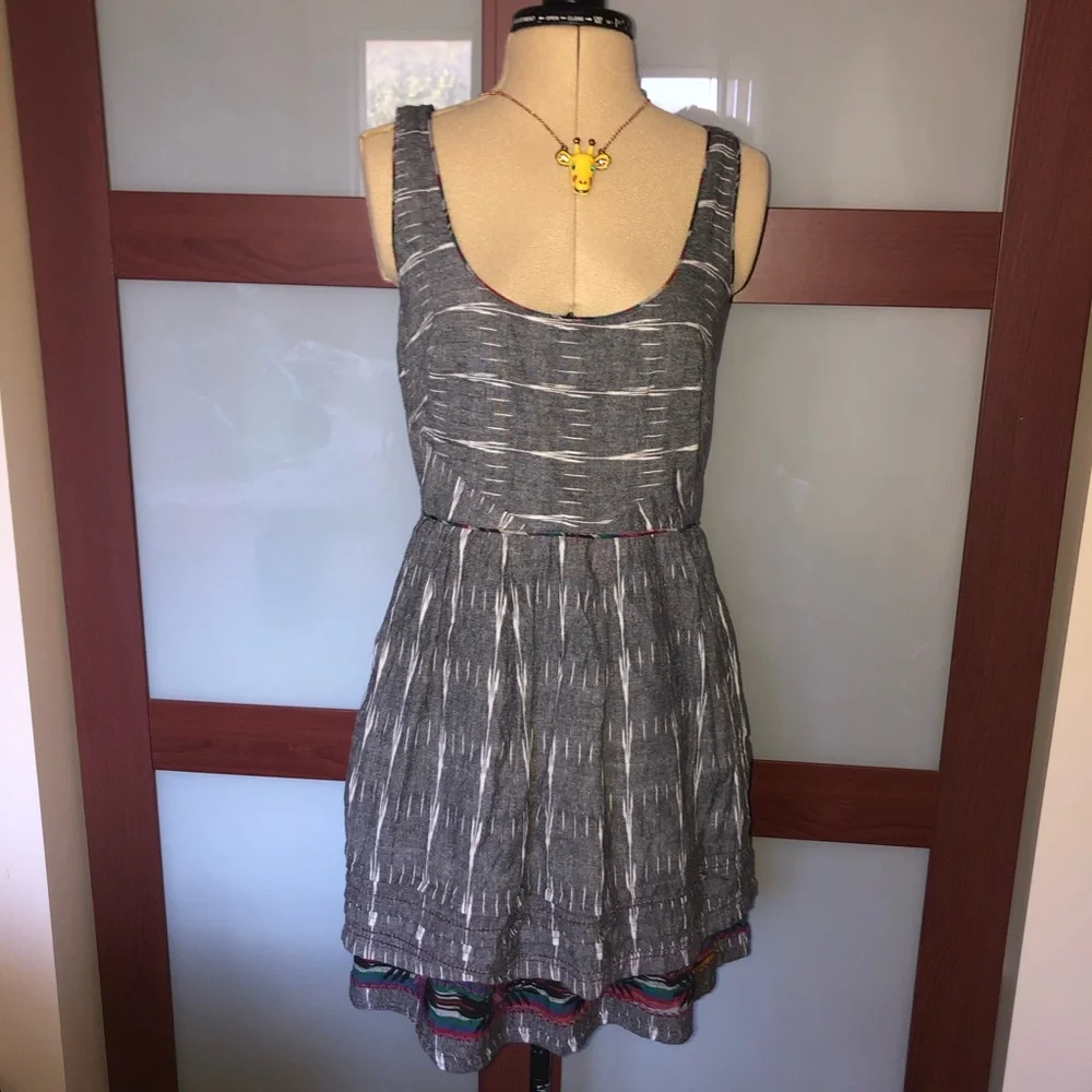 Free People New Romantics Weather Vane Ikat Dress - Picture 2 of 13